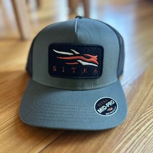 Sitka Patch SnapBack Trucker Hat - Mid Profile Fit